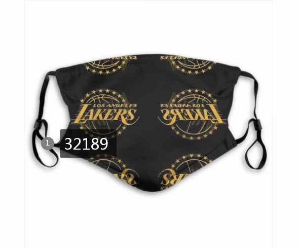 NBA 2020 Los Angeles Lakers35 Dust mask with filter